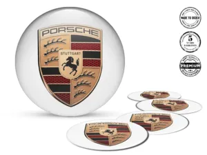 Porsche Adesivi Cerchio Edizione Upgrade Cupola Epox